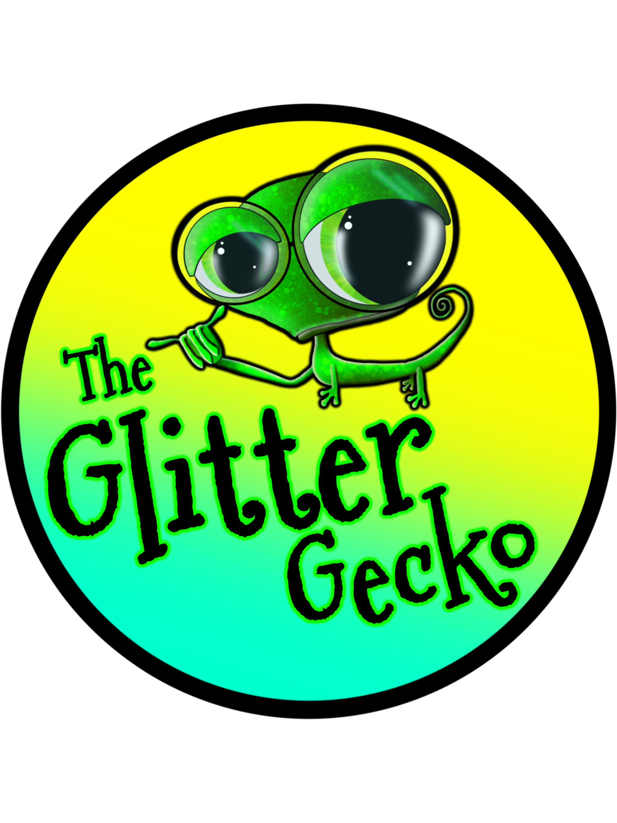 The Glitter Gecko Logo