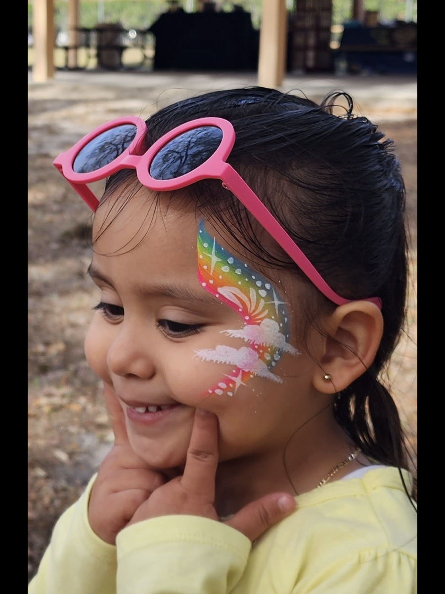 Rainbow Facepaint